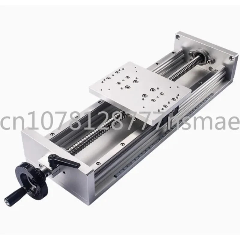 

X-axis Displacement Platform Manual Ball Screw Fine Adjustment Slide Table 100/200/300 Stroke Linear Guide Table