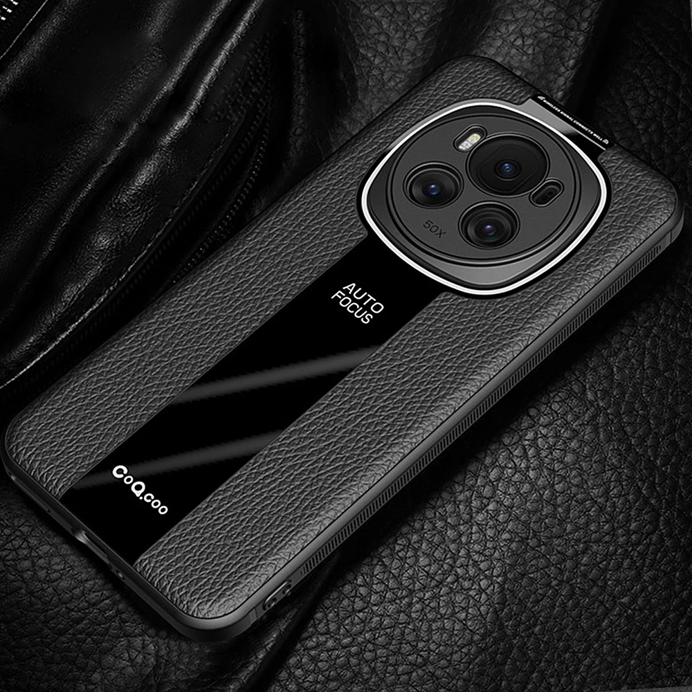 

Magic6Pro роскошный силиконовый чехол из углеродного волокна для телефона Huawei Honor Magic 6 Pro ультратонкий нескользящий защитный чехол
