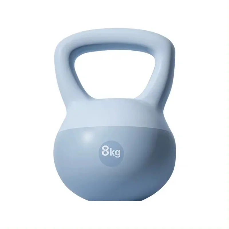 Miękki kettlebell damski trening przysiadowy miękkie ciało 5kg hantle trening siłowy biodrowy piasek kettlebell fitness dom