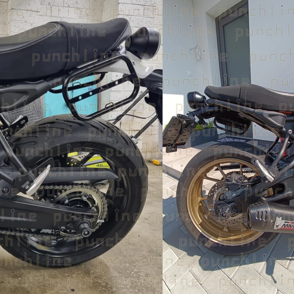 Fit XSR 700 XTribute 2017-2024 Left Side Bag Bracket For XSR700 Legacy Right Side Trunk Bag Support