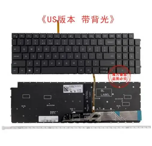 

US Keyboard For Dell Inspiron 3501 3502 3505 5501 5502 5505 5508 7500 7501 black with backlit