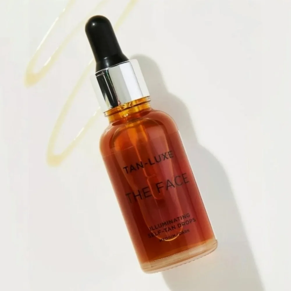 

10ml Body Face Self Bronzing Tanning Essential Oil Drops TAN-LUXE The Face Illuminating Self-Tan Drops Light Medium Tanning Oil