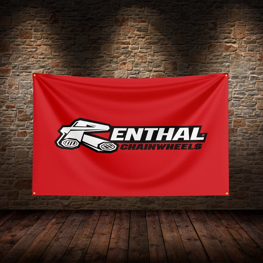 3x5 Ft R-RENTHALs  Flag Polyester Printed Car Flags for Room Garage Decor