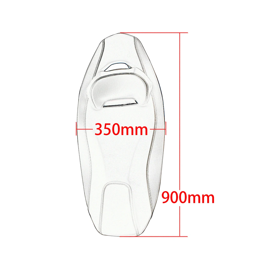 ADV160 One Piece Seat Cushion For Honda ADV 160 2021-2024 Motorcycle Front Driver Rear Passenger Seat Pad Modified Accessories