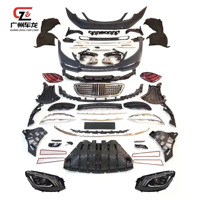 

Автомобильные бамперы для Benz W222 S Class Upgrade mayбачs, КОМПЛЕКТЫ КУЗОВОВ, передние и задние автомобильные бамперы, задние фары