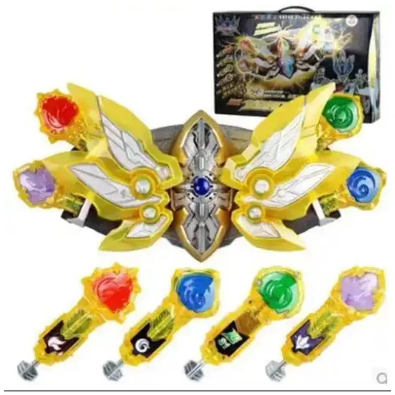 Armor Warrior Authentic Nava Summoner To Belt Deluxe Version Thunder Yatales Hand Model Gift Back To School Anime Toys