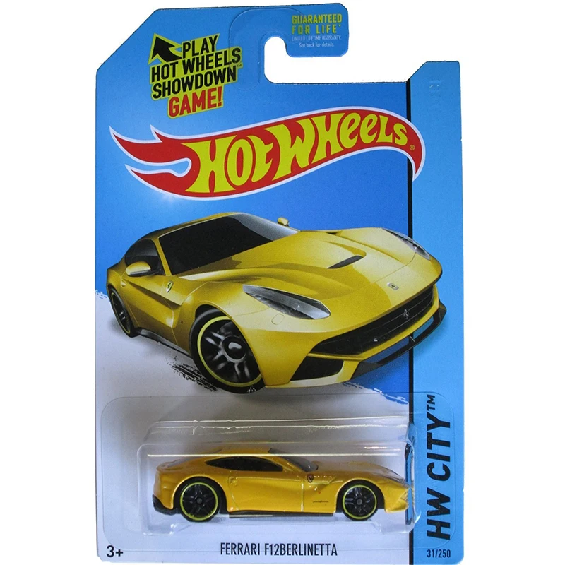 Hot Wheels Ferrari F12 Berlinetta 2013/2014 1:64 Scale Die-Cast Car Model, Luxury Cars Adult Collectors, Hobbyists,out of Print