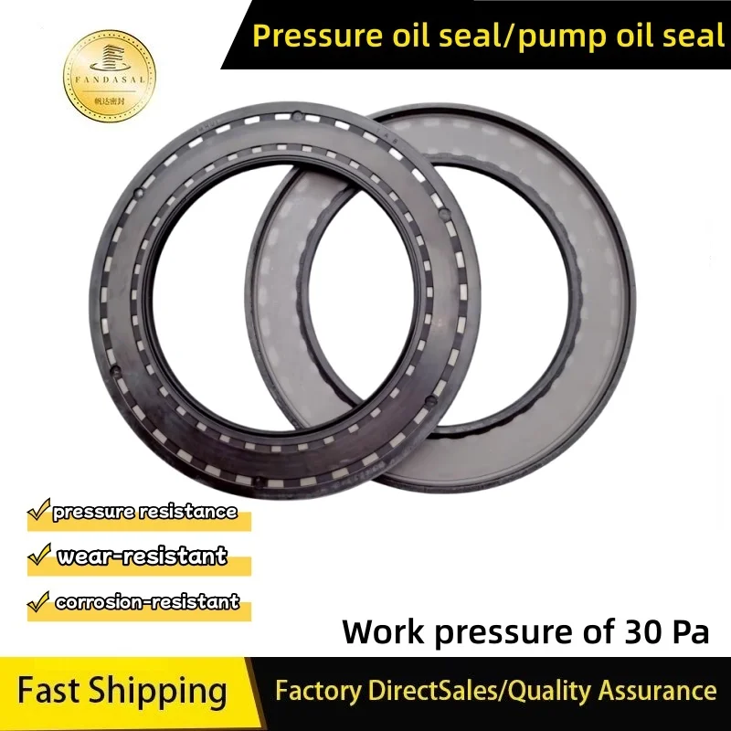 

NBR 95*140*8mm PPS OME：MS18 High-Pressure Skeleton Shaft Oil Seal Hydraulic Pump Gasket Sealing Ring ISO: 9001 2008