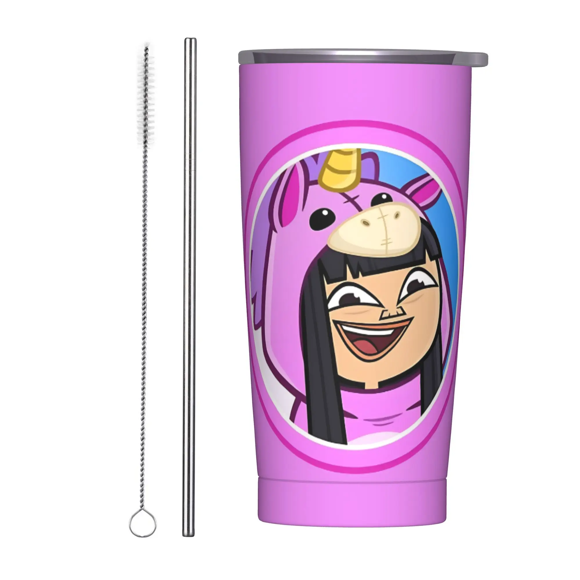Totals Dramas Reboot Icon - Theodore MK Insulated Tumbler with Straws Lid  Vacuum Coffee Mugs Office Home Car Bottle Cup, 20oz