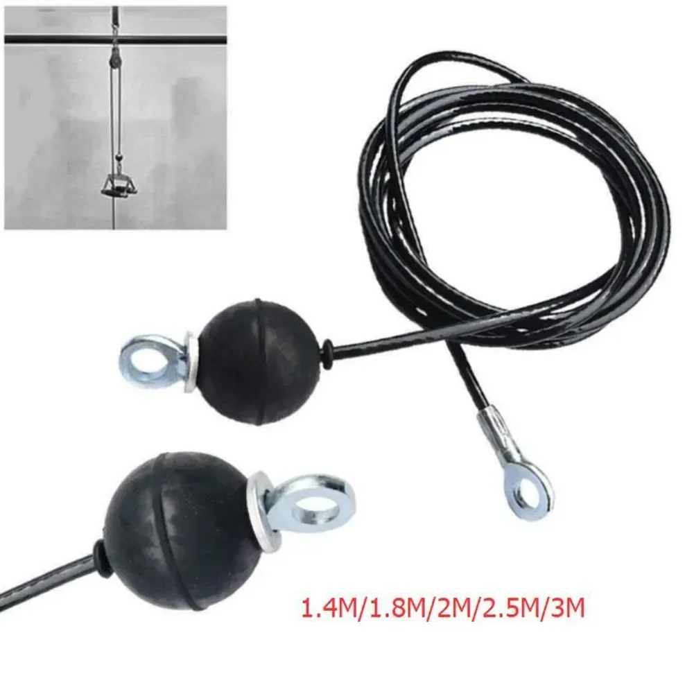 1 pçs 1.4/1.8/2/2.5/3m kit de corda de fio de aço diy peso multi ginásio cabo fitness polia casa ginásio equipamentos fitness acessórios