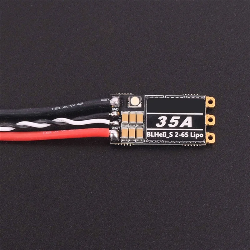 【Home-Tools!】2X Blheli S 2-6S Lipo 35A Brushless ESC Embutido Programável RGB LED D-Shot 150/300/600 ONESHOT125