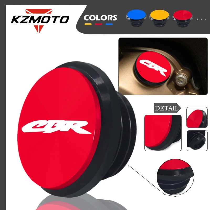 

M20*2.5 Motorcycle CNC Engine Oil Filter Cup Plug Cover Oil Cap For CBR 600RR 250R CBR 600 900 1000RR CBR600 F2 F3 F4 F4i 500R