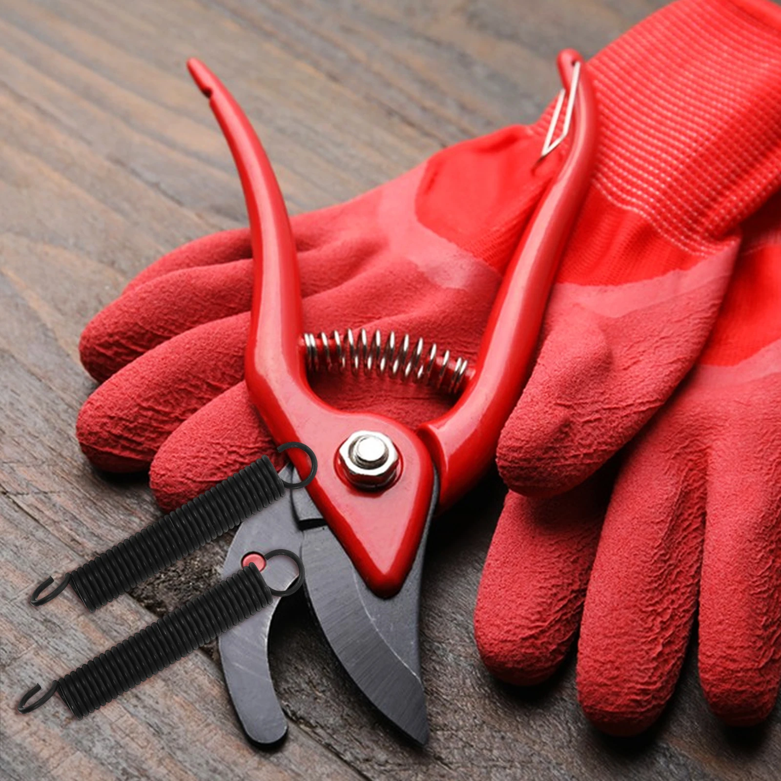 

10pcs Pruning Shear Springs Stainless Steel Replacement Garden Handheld Trimmer Tools Spring Accessories High Branch Shears