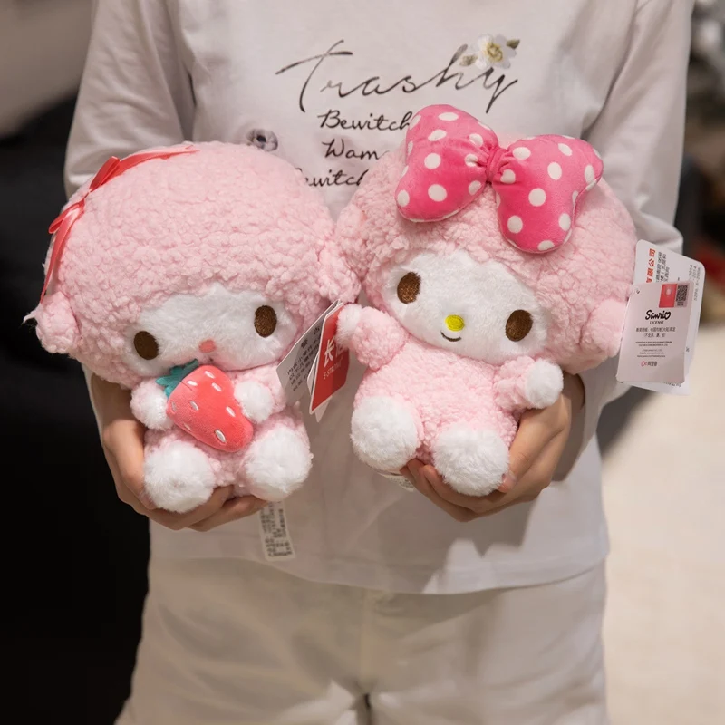 

Sanrio My Sweet Piano, плюшевая кукла, сумка, подвеска, милая овечья игрушка, натуральная моя мелодия, Hello Kitty, аниме, кошелек для монет, брелок для ключей, детский подарок