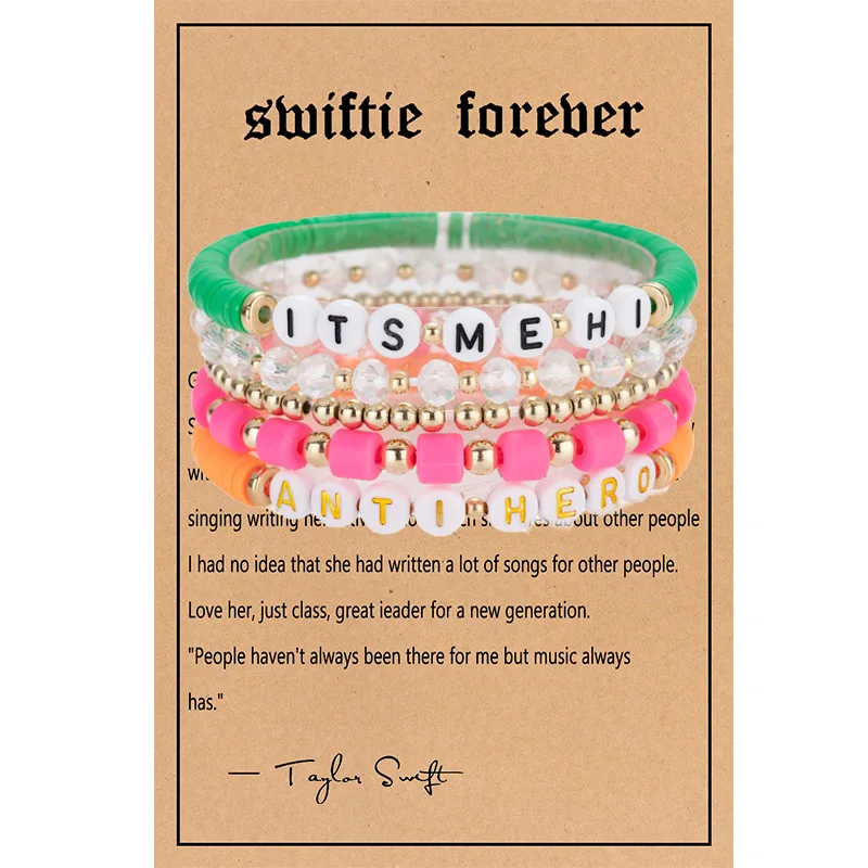 Bohemian Corded Bracelet Lover Fearless Reputation 1989 Taylor Album Inspired Bracelet Bohemian Layering Friendship Bracelets