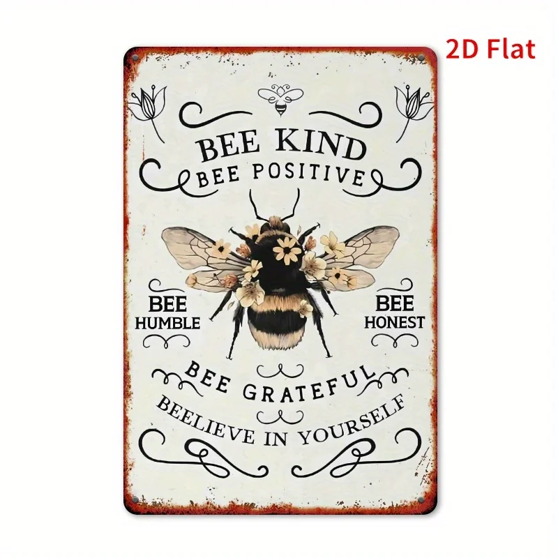 Single Bee-Shaped Wall Hanging - Minimalist Bee-Themed Decor with 