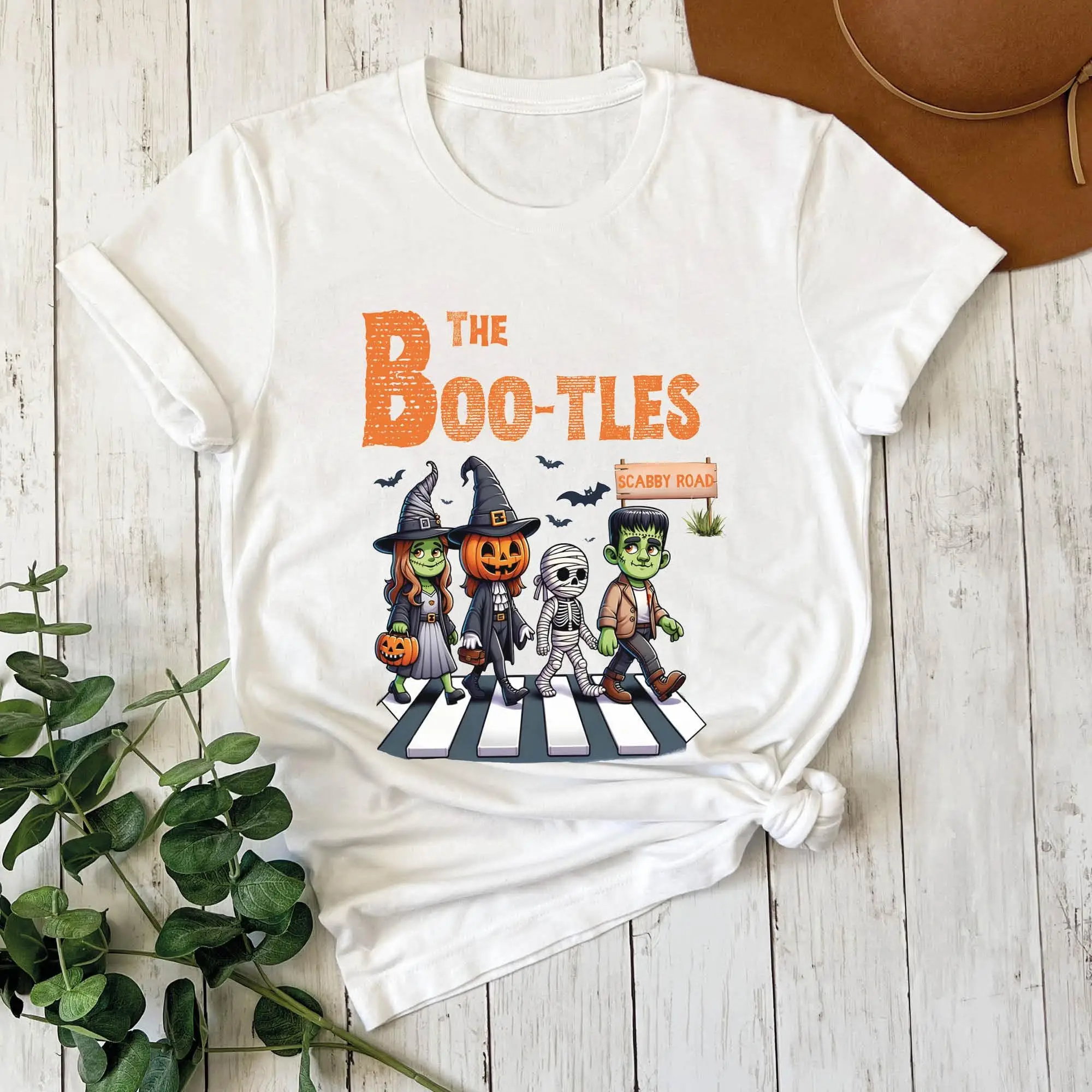 The Bootles T Shirt Cute Halloween Funny Parody Boo Tles Scabby Road Music Lover