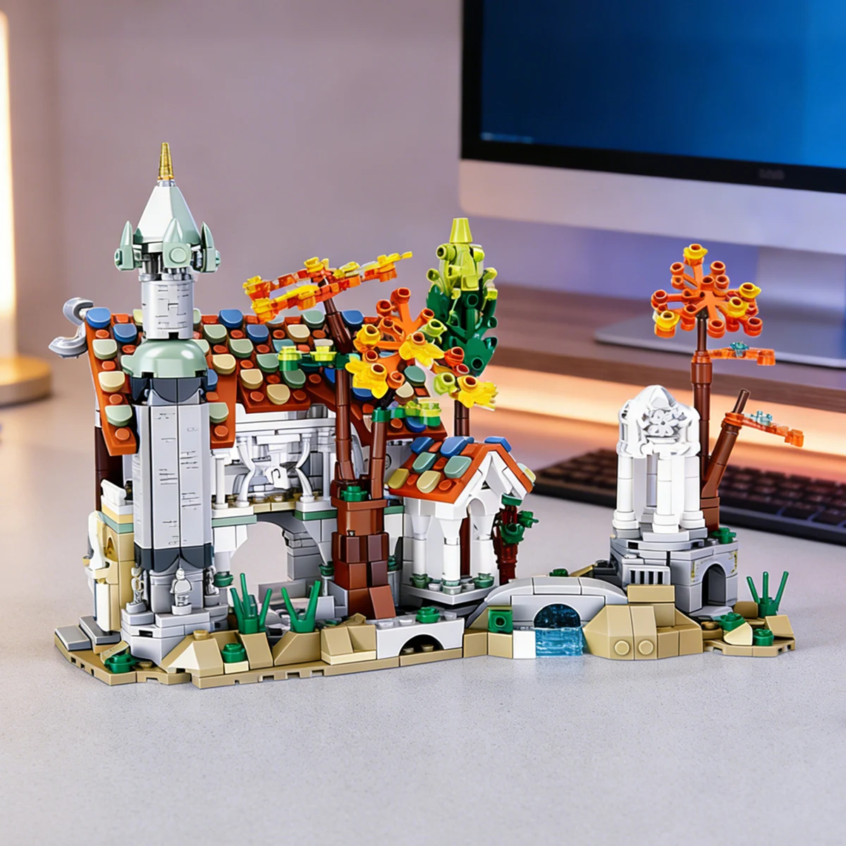 Magical Medieval MOC-Knight Ca - Art Craft House ulasan dan harga