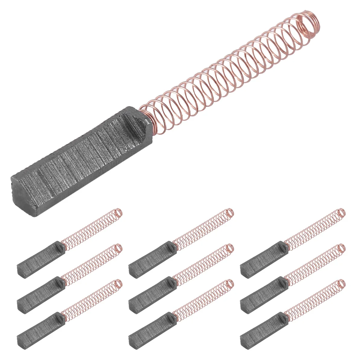 10Pcs Carbon Motor Brushes Replacement Parts Motor Brush for Mixers W10380496 W10260958 4162648-A07G