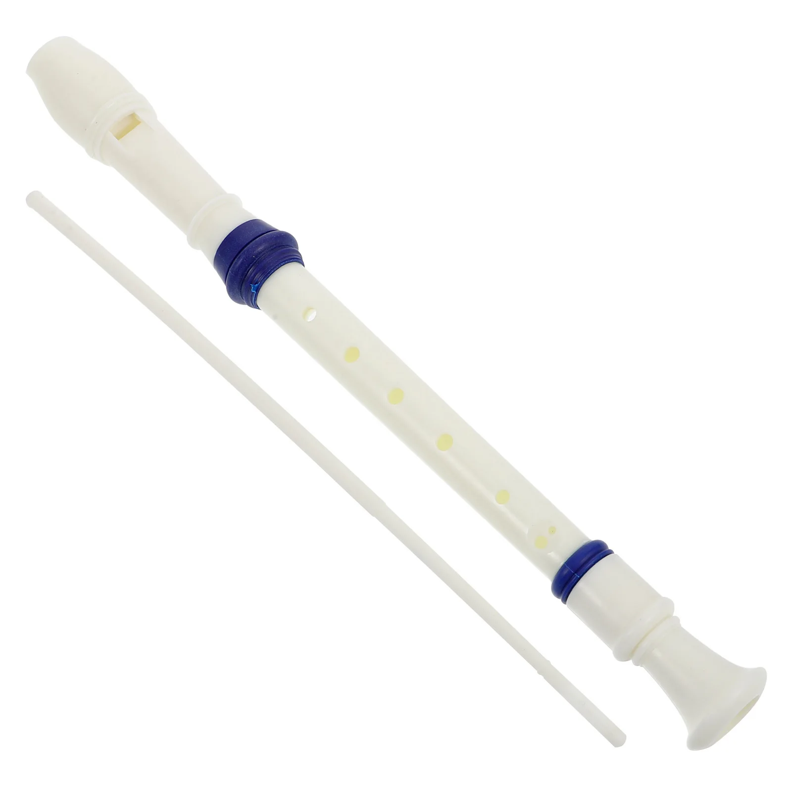 

Kids 8 Hole Plastic Clarinet Beginner Practice Instrument Lightweight Compact Shape Ideal for Travel School and Home Music