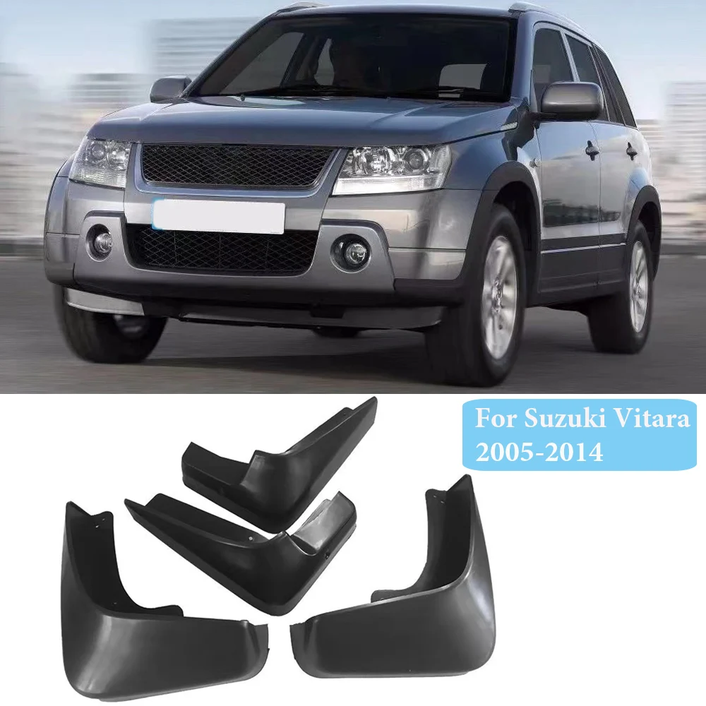 

4PCS Car Fender Mud Flaps For Suzuki Vitara Grand Escudo LY 2005-2014 Splash Guards MudFlaps Mudguards Auto Accessories