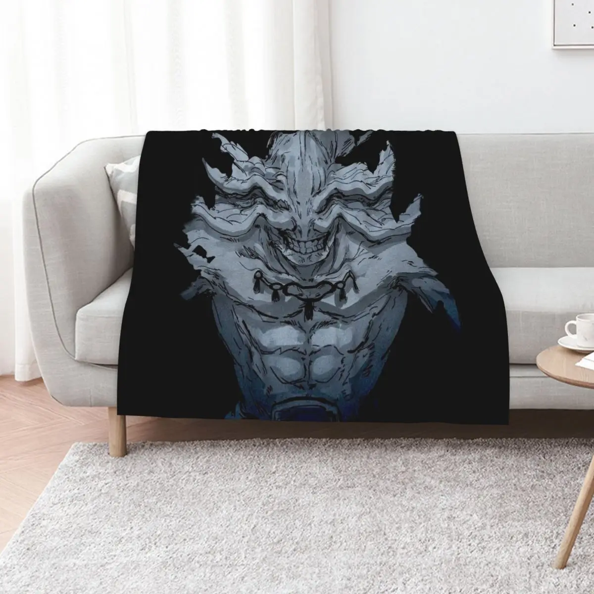 Eight-Handled Sword Divergent Sila Divine General Mahoraga Throw Blanket Summer Custom for winter Blankets