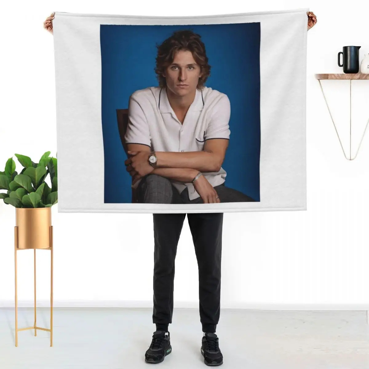 Copie de l_affiche HOCKEY classique Throw Blanket Sofas Sleeping Bag Moving Retros Softest For Sofa Thin Blankets