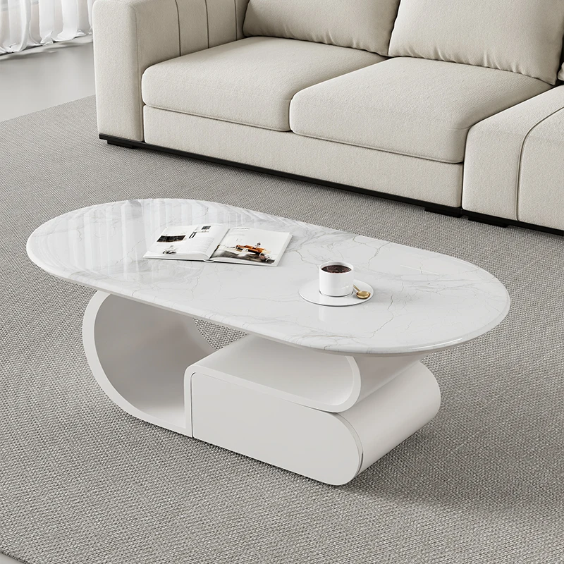

Floor Luxury Coffee Tables Corner Modern Designer Weird Accent Oval Lounge Coffee Tables Laptop Mesa De Centro Sala Furniture