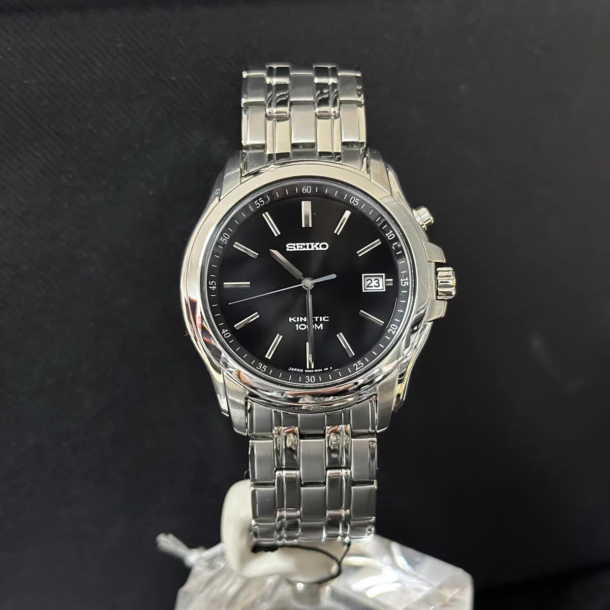ساعة سيكو اليابانية الأصلية للرجال ساعات كوارتز مقاومة للماء ساعات عمل فاخرة من الفولاذ المقاوم للصدأ
