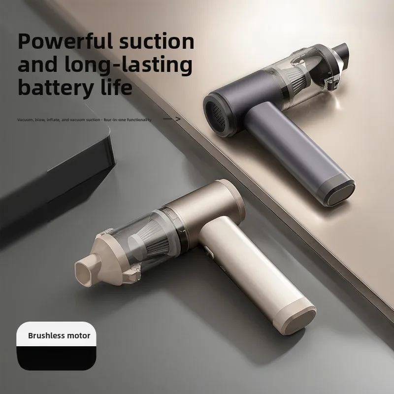 مكنسة كهربائية صغيرة للسيارة، سيارة عائلية محمولة بقوة 16000 باسكال، شفط كبير، كهربائي خاص للغاية