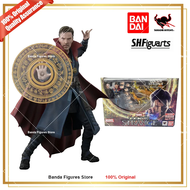 Оригинальный набор Bandai S.H.Figuarts Shf Doctor Strange Doctor Strange Burning Flame в наличии, коллекция аниме, фигурки, модель