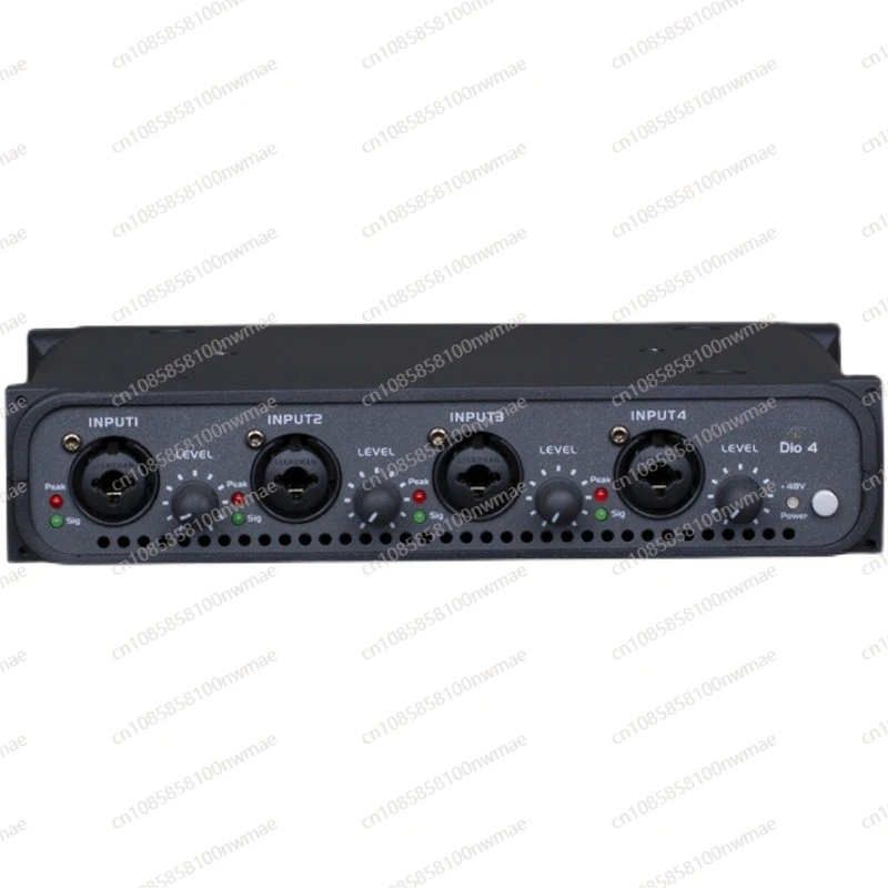 

Сетевой аудиоинтерфейс Dio4 American Flute Dante с фантомным источником питания 48 В