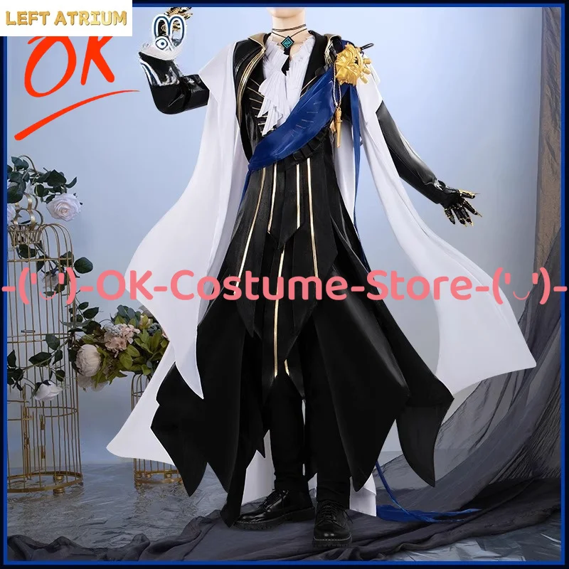 

[Customized Size] Arknights New Operator Tragodia Cosplay Costume Game Character Outfit Halloween Carnival Party Uniform Suit