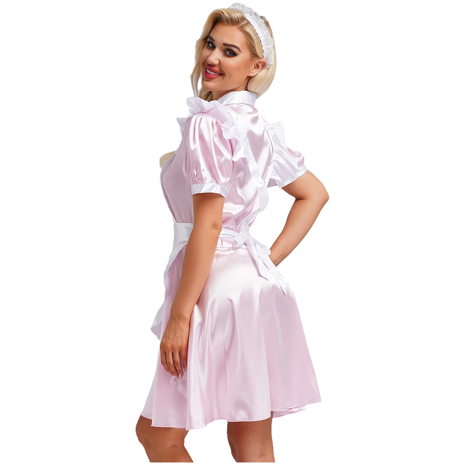 Thumbnail 3 - #35 Most Popular Maid Costume Dresses with Apron Sets