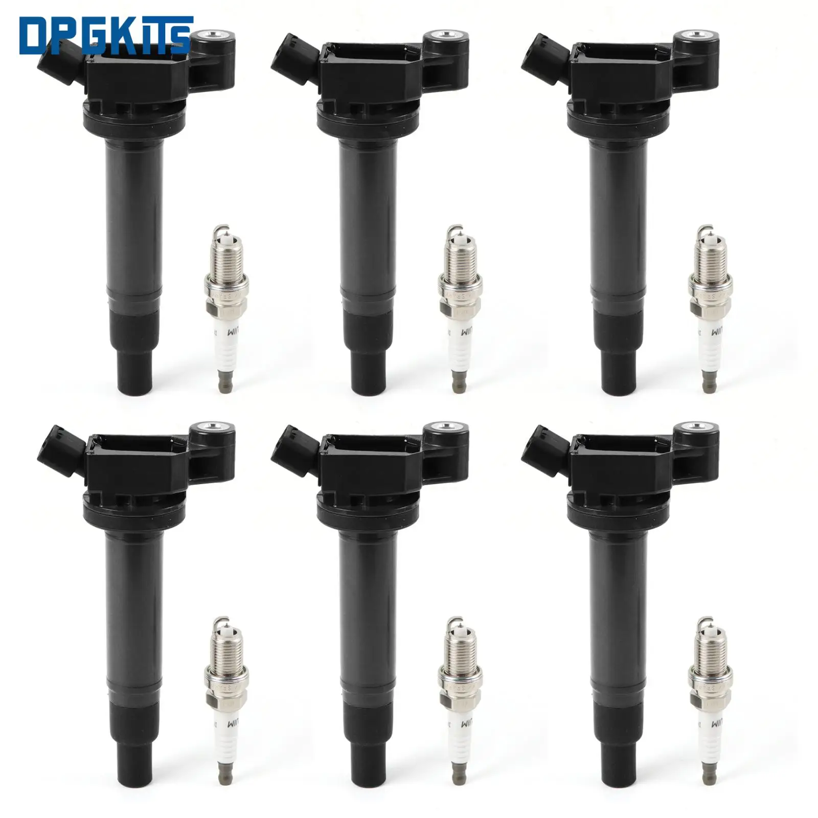 1Set Ignition Coils Spark Plugs C1175 1788315 BP0318110 M05269899 For Lexus ES300 RX300 Toyota Highlander Sienna Avalon Camry