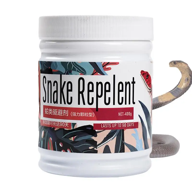 

Отпугиватель змей для двора, мощный отпугиватель змей, средство от погремушек, 400 г, инструмент для отпугивания порошка реальности для домашних ферм
