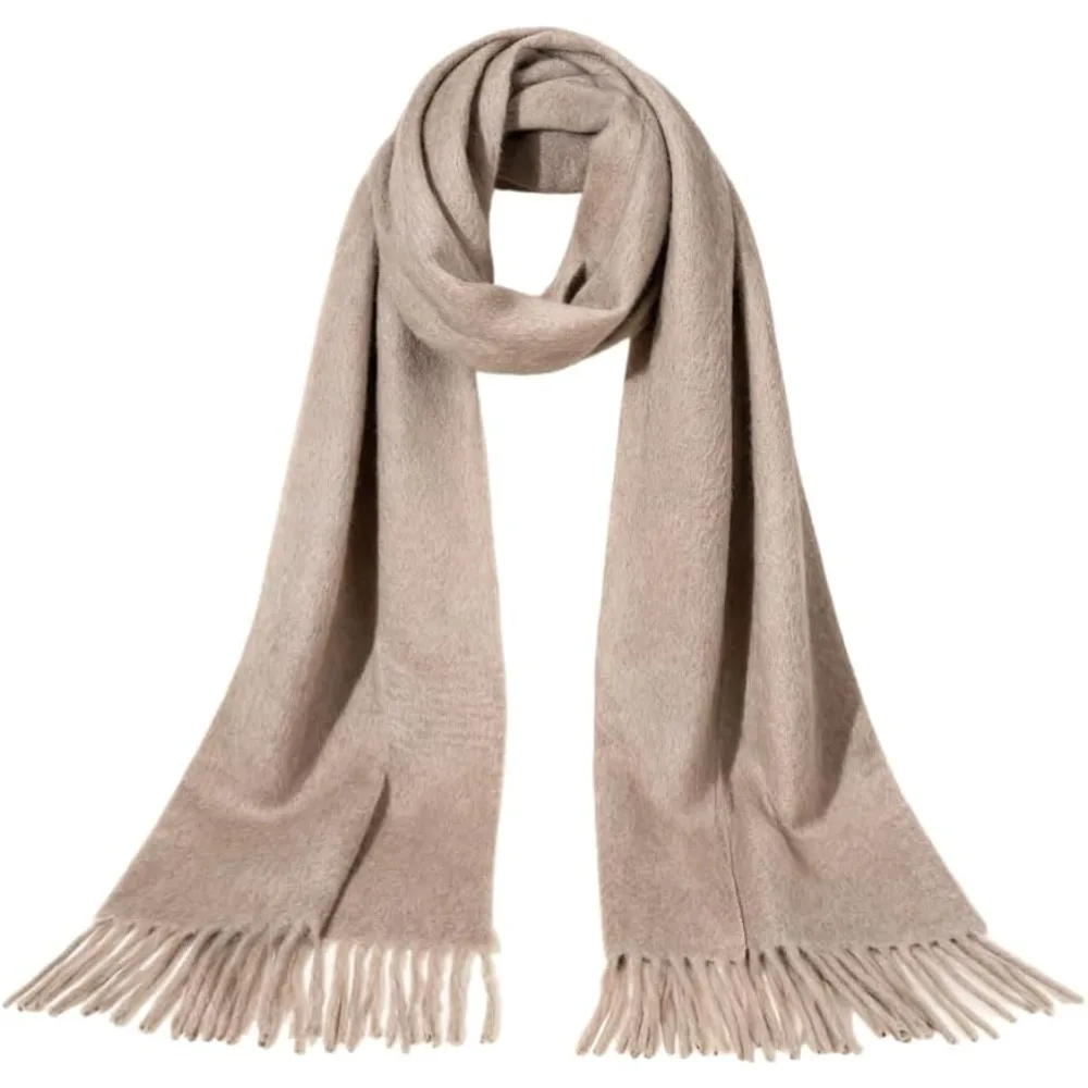 Dicke, karierte und solide Winterschals aus Kaschmir für Damen und Herren |   Leichte Wraps, ideal für kaltes Wetter und Reisen