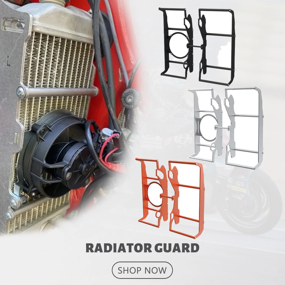 

Motorcycles For Husqvarna GasGas EXC 2T 4T 2020 2021 2022 2023 2024 Radiator Protective Cover Grill Guard Grille Protector