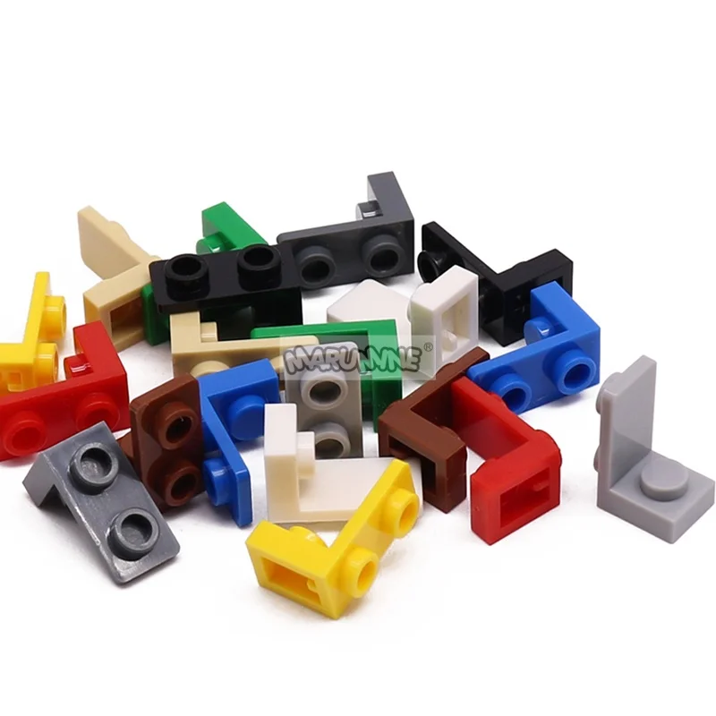 Marumine 300 قطعة MOC 73825 قوس 1x1-1x2 ملحقات مقلوب متوافق مع التكنولوجيا الطوب لتقوم بها بنفسك الإبداعية أطقم منمذجة ألعاب أطفال