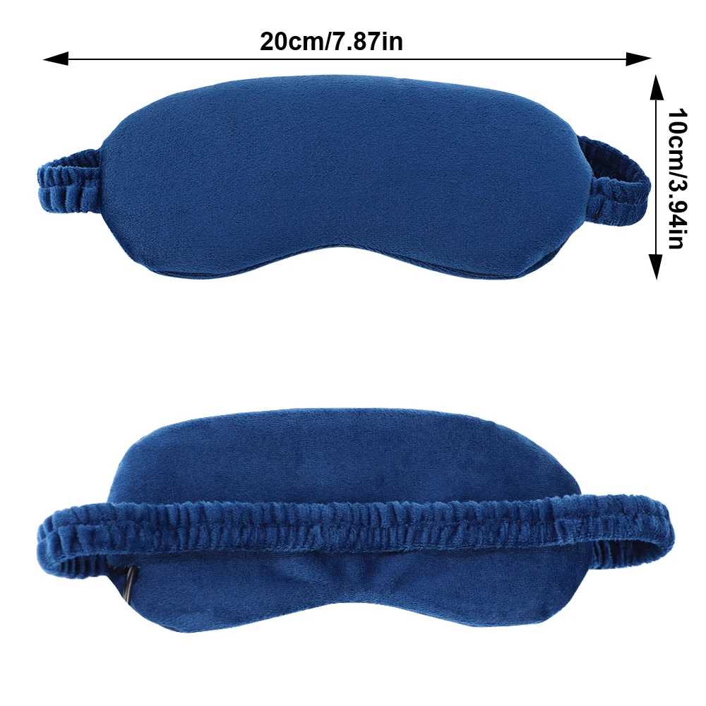 Relax after a long day with a 3D heated eye massager featuring soothing warmth, gentle vibration, light-blocking comfort and convenient timer control.
