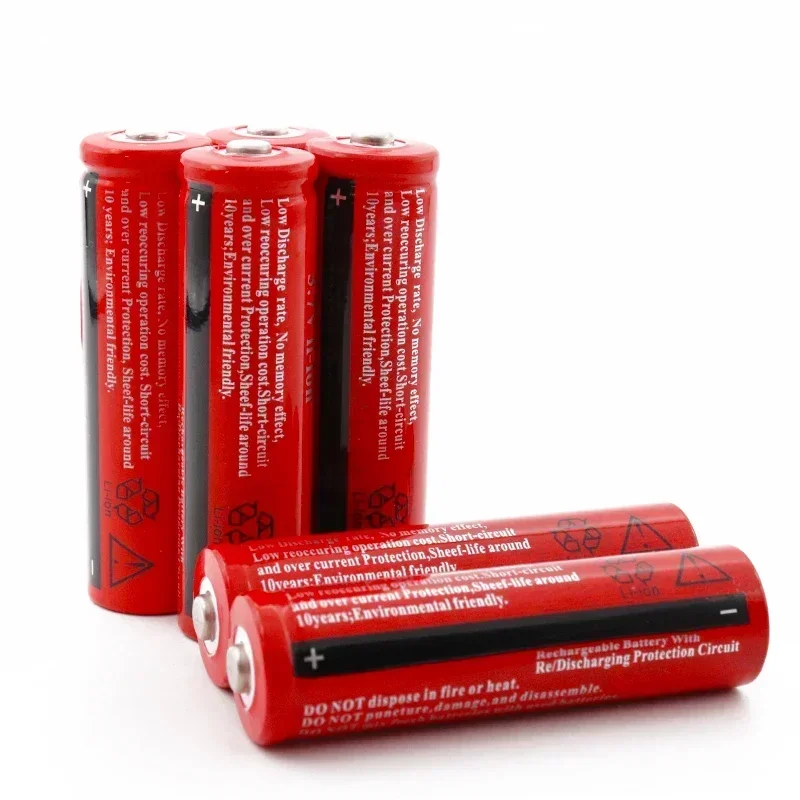 New 100% Original 18650 3.7V 4200mAh 18650 Lithium Rechargeable Battery for GTL Evrefire Flashlight Batteries