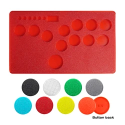 Flatbox 3D Printed Mini Hitbox Controller Shell Replacement Case Replace Hitbox Buttons For Flatbox Arcade Stick Joystick