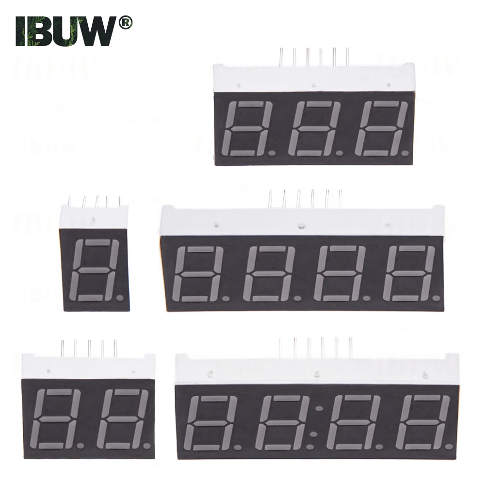 0.56inch Digital tube Common AnodeCathode Red 1 2 3 4 Bit digital Tube LED Display 7 segment 0.56 Component