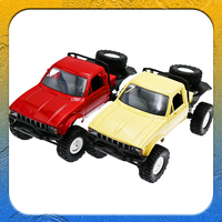 Naughty Dragon Wpl C 14 Full Scale 2 4g Half Truck Rc Pick Four Wheel Drive Climbing Vehicle Remote Control Model Toy Boy Gift