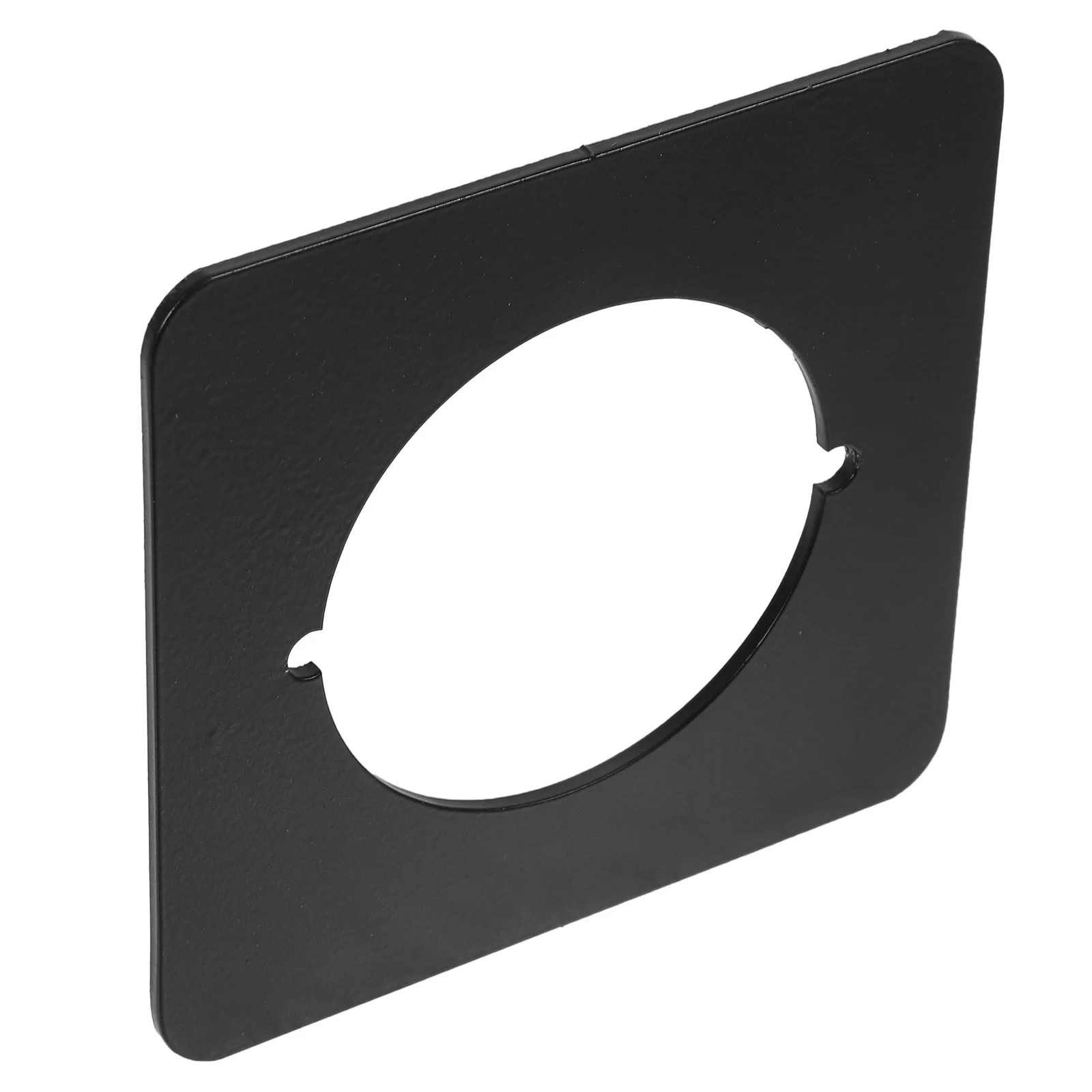 

Door Repair Plate Black No-Drill Fixing Cover for Bathroom Bedroom Home Office Doors Spherical Handle