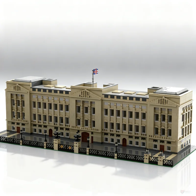 

3331pcs MOC Buckingham Palace Creator Expert Model Building Blocks Creative DIY Gift Display Decor Assemble Premium Adult Kids