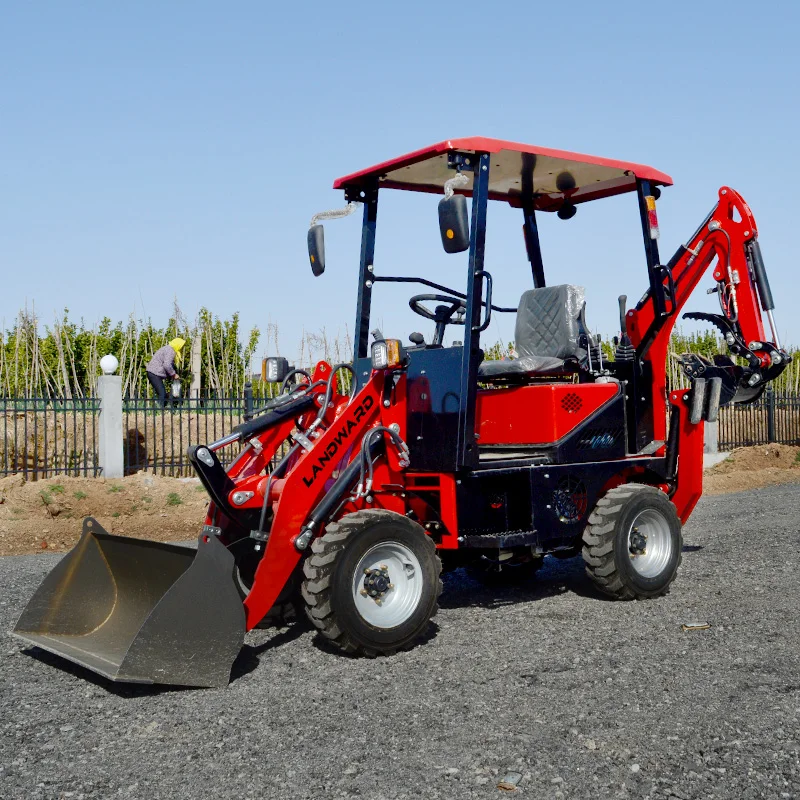 

Euro 5 Backhoe Loader Mini Excavator Loader Construction Site Building LW15-06 Diesel Electric Backhoe Loader Customize For Sale