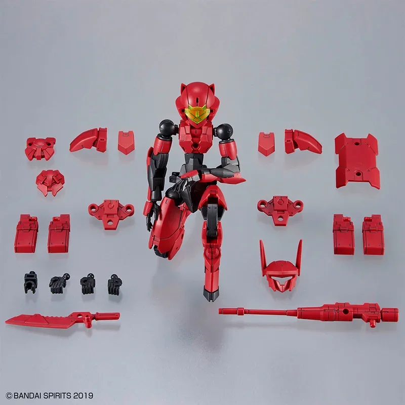 In Stock Bandai Original Genuine 30 Minutes Missions 30MM 1/144 EXM-E7c Spinatia Commando Model Kit Collection Assembly Toy Kit view 6