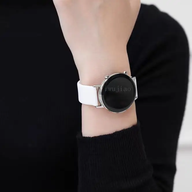 Силиконовый ремешок для Samsung Galaxy Watch 7 FE 5 Pro 4 6 classic 44 мм 40 мм спортивный браслет correa Galaxy Watch 7 ремешок