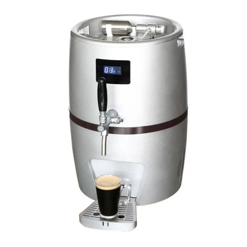 10L Beer Barrel Cooling Dispenser Compressor Portable Beer Barrel Canister